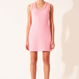 Chain Detail Knit Mini Dress
