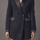 Premium Embellishment Trim Edge Romper