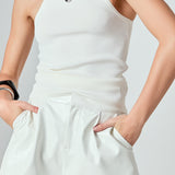 Sleeveless Basic Knit Top