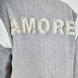 Patch Detail Bomber Jacket