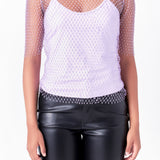 Embellishment Short Sleeve Top