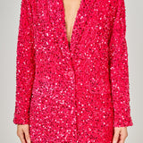 Sequins Velvet Blazer