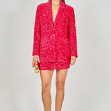 Sequins Velvet Blazer
