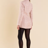 Premium Sequins Tweed Romper