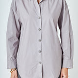 Oversize Button Collared Shirt