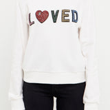 Beaded Loved Sweatshirt