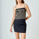 Tweed Tank Top