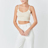 Knitted Bralette Top