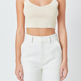 Knitted Bralette Top