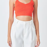 Knitted Bralette Top