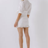 Tied Front Cropped Top