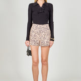 Animal Print Shorts