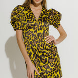 Leopard Print Mini Dress