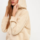 GREY LAB-Contrast Pocketed Hoodie-HOODIES &SWEATSHIRTS available at Objectrare