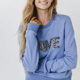 Beads Lettering Sweatshirt