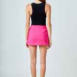 High-Waisted Skort