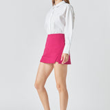 High-Waisted Skort