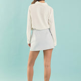 High-Waisted Skort