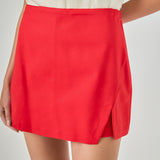 High-Waisted Skort