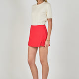 High-Waisted Skort