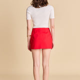 High-Waisted Skort