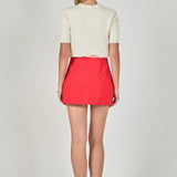 High-Waisted Skort