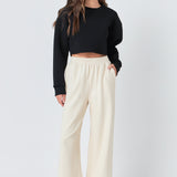 Wide Knit Pants