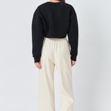 Wide Knit Pants