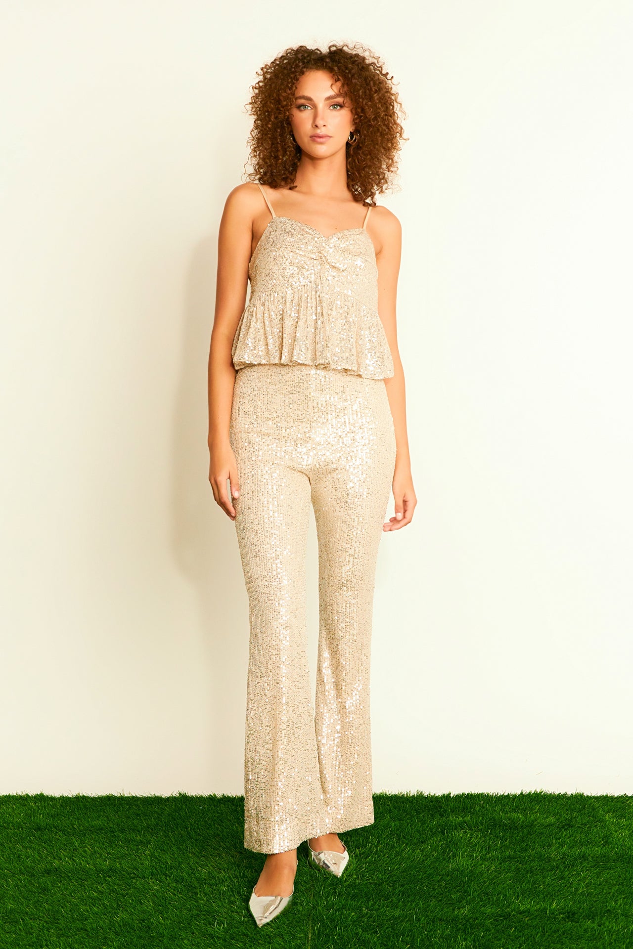 Sequins Tank Top