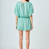 Sequins Blouson Shorts
