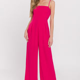 Solid Strap Jumpsuit