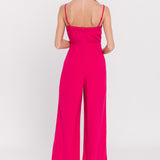 Solid Strap Jumpsuit