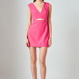 Cutout Mini Dress