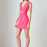 Cutout Mini Dress