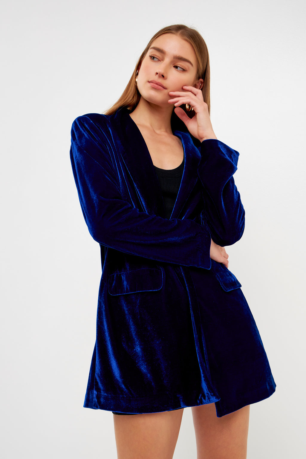 Velvet Blazer