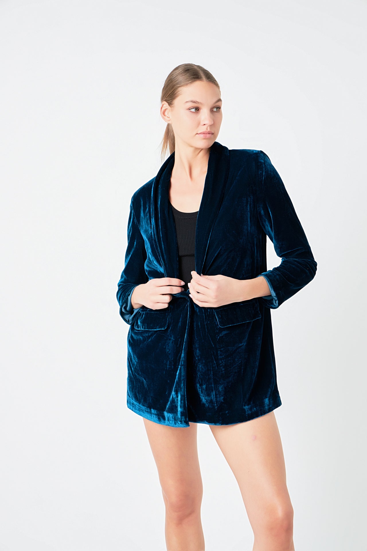 Velvet Blazer