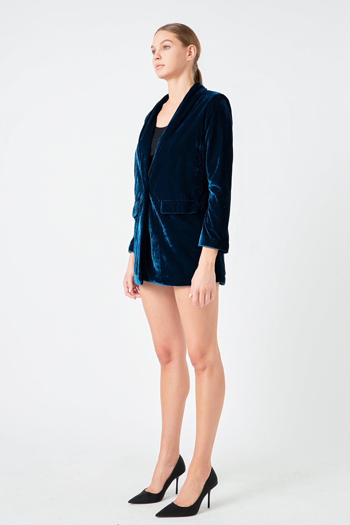 Velvet Blazer