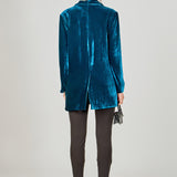 Velvet Loose Fit Blazer