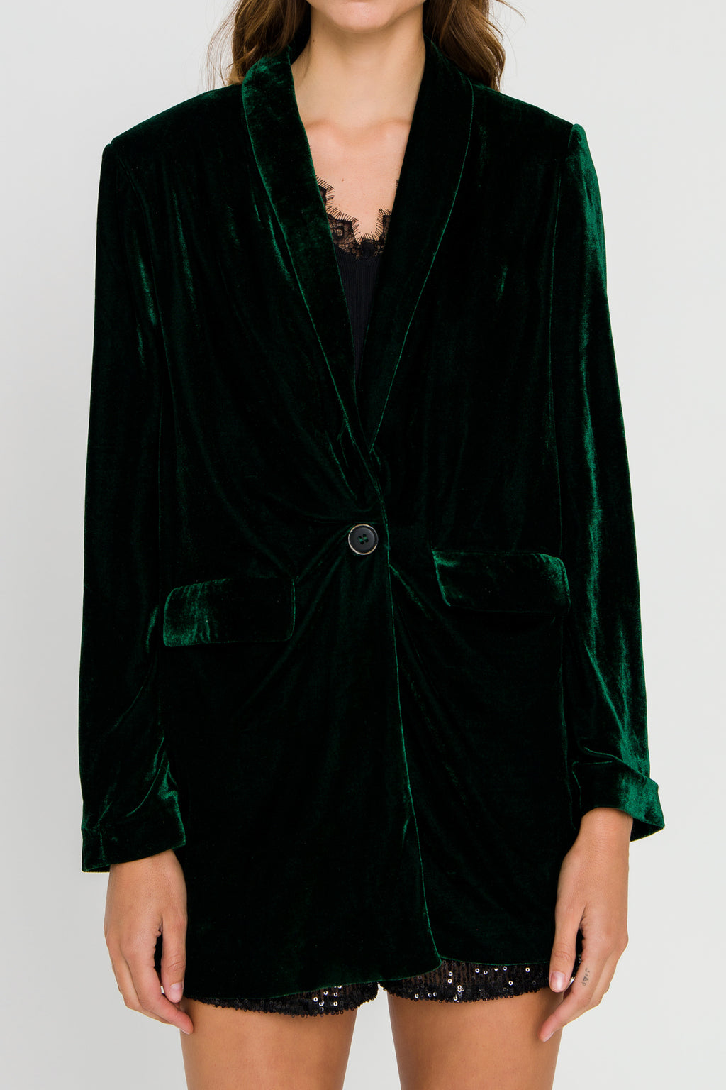 Velvet Blazer