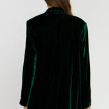 Velvet Loose Fit Blazer