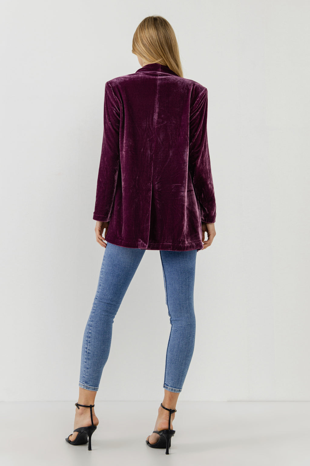 Velvet Blazer