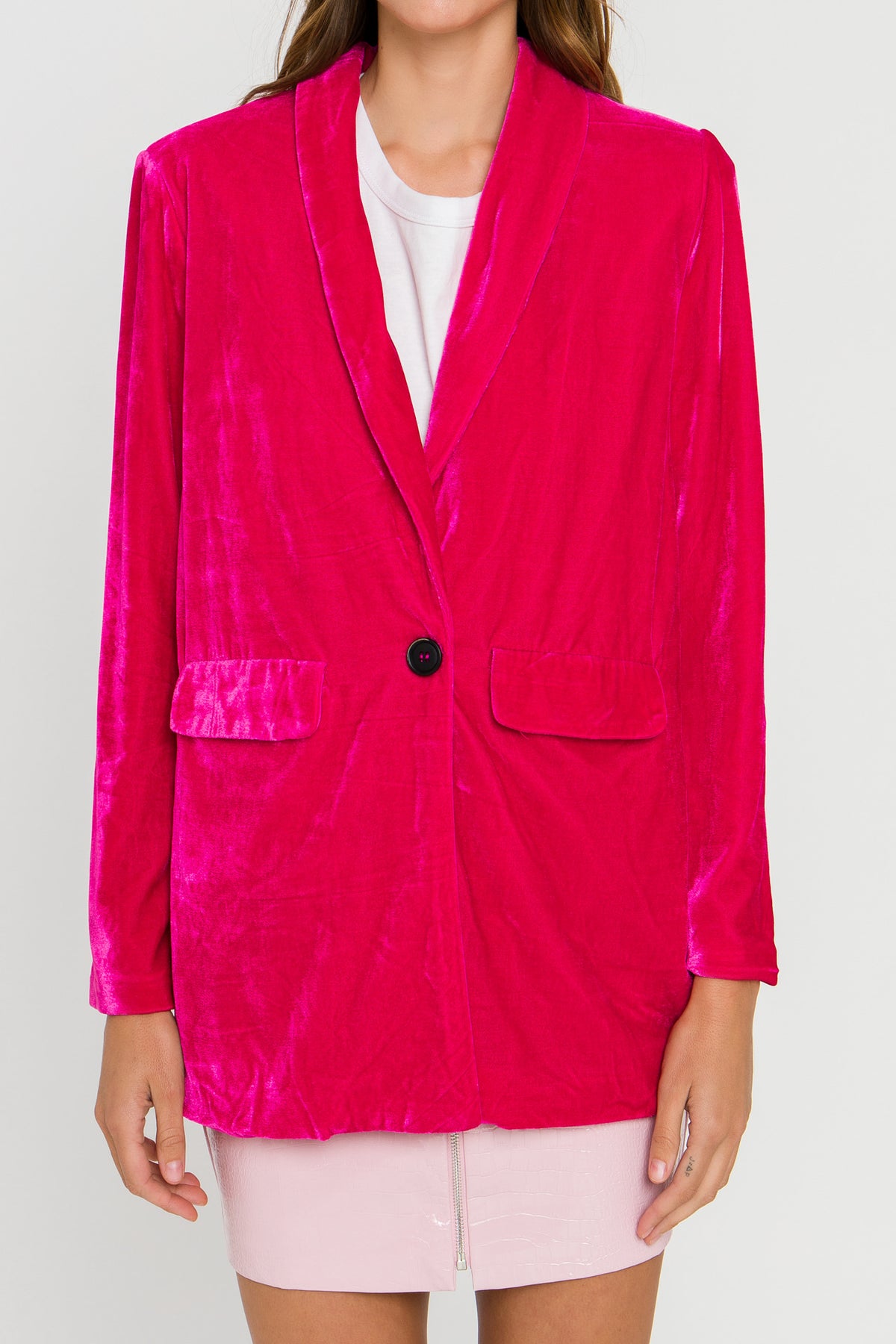 Velvet Blazer