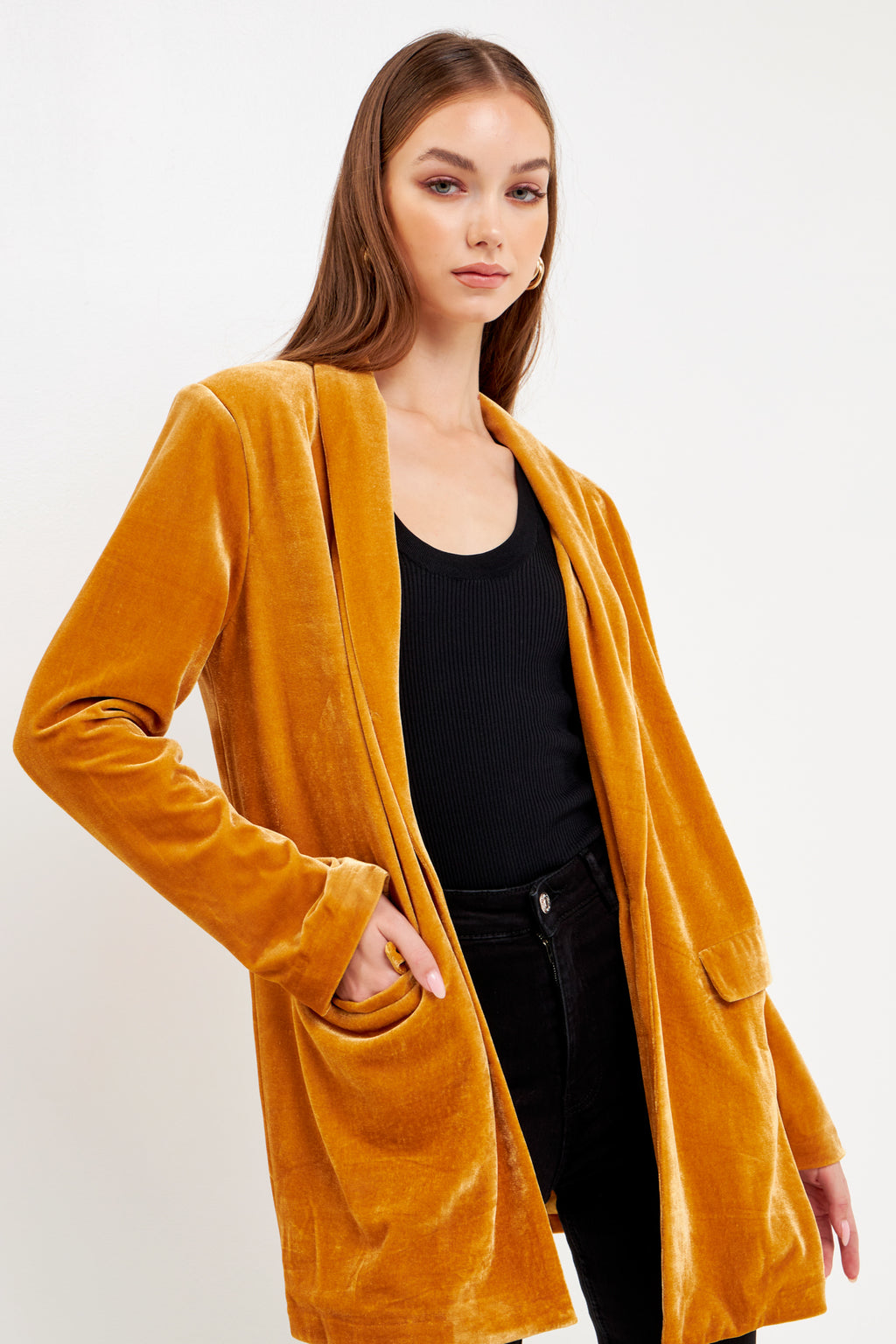 Velvet Blazer