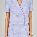 Cropped Tweed Jacket