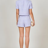 Cropped Tweed Jacket