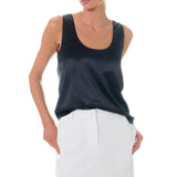 Mid-Waisted Front Slit Maxi Skirt