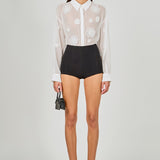 Floral Detail Shirt Blouse