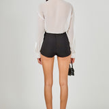 Floral Detail Shirt Blouse