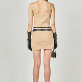 Fitted Knit Mini Dress