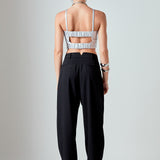 Faux Leather Crop Top